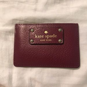 Kate spade credit card holder